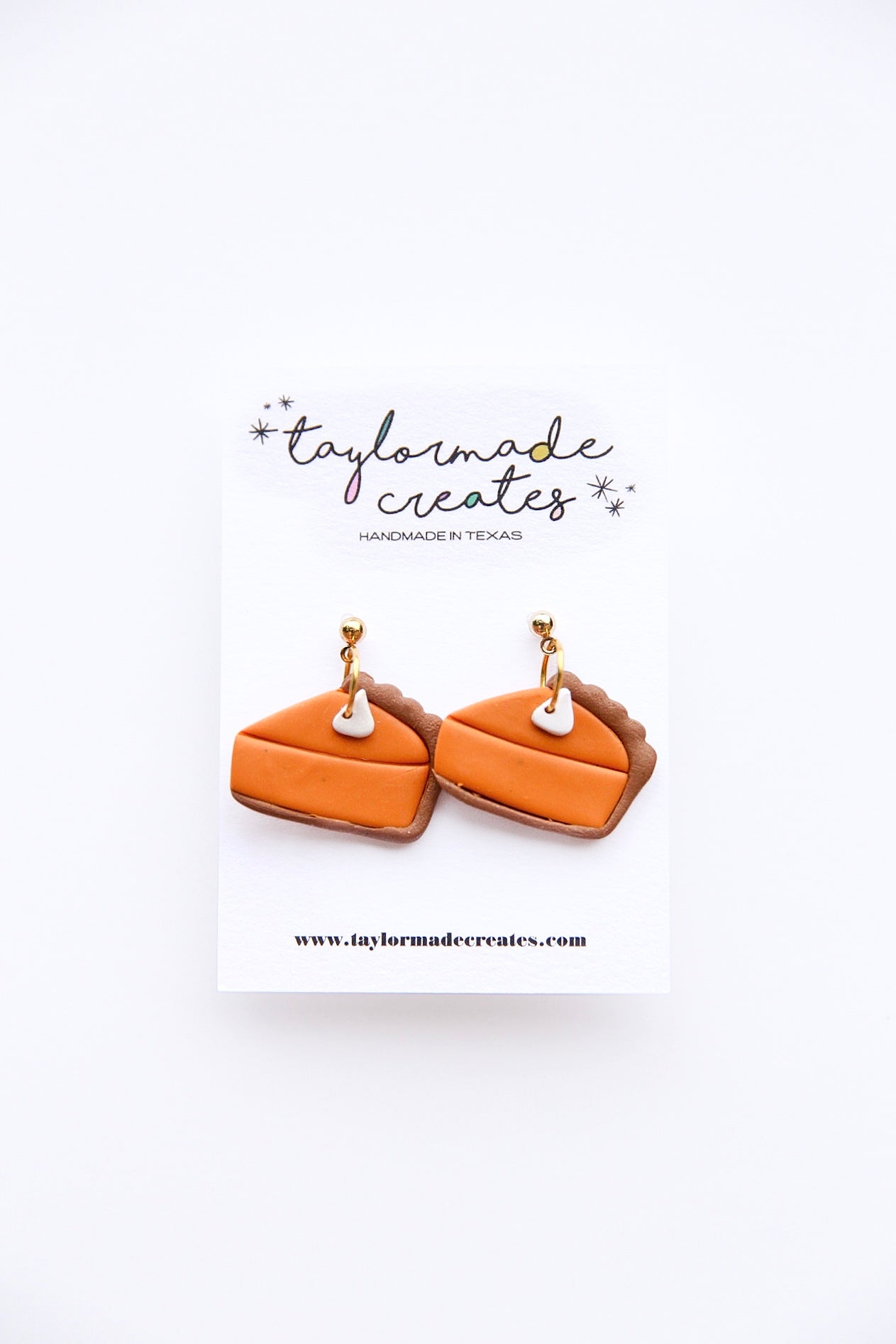 Pumpkin Pie Earrings
