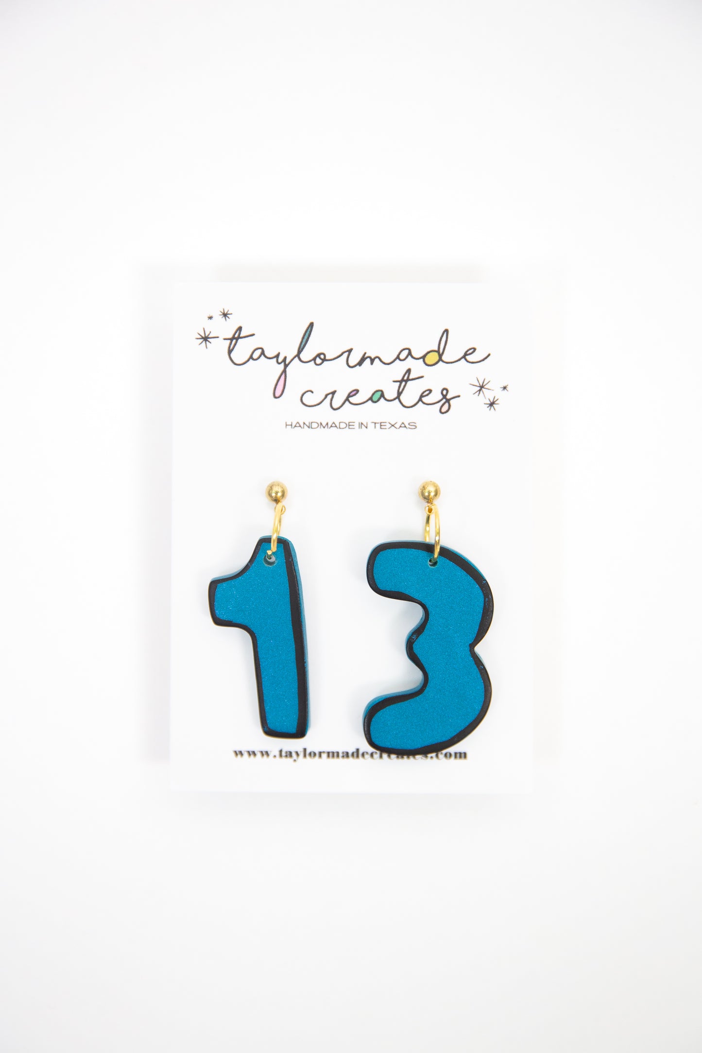 Lucky One 13 Dangle Earrings