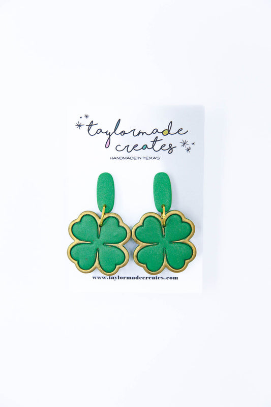 4 Leaf Clover Earrings - Large
