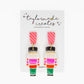 Bright Nutcracker Earrings