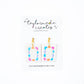 Mahjong Tile Earrings - Soap